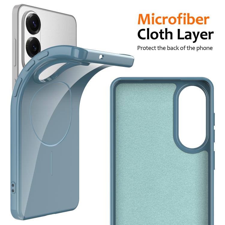 For Samsung Galaxy S25 Edge 5G Glossy TPU Shockproof MagSafe Phone Case with Lanyard