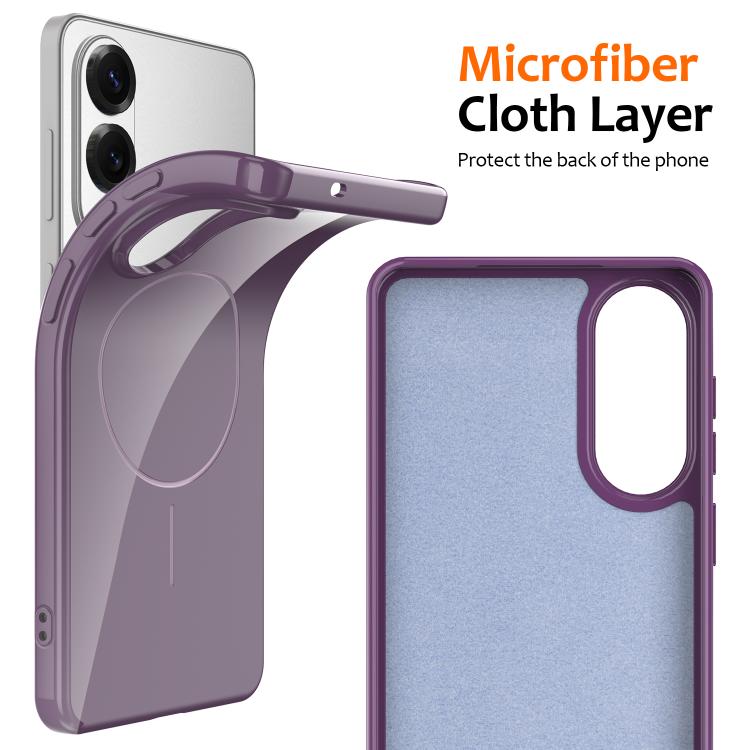 For Samsung Galaxy S25 Edge 5G Glossy TPU Shockproof MagSafe Phone Case with Lanyard