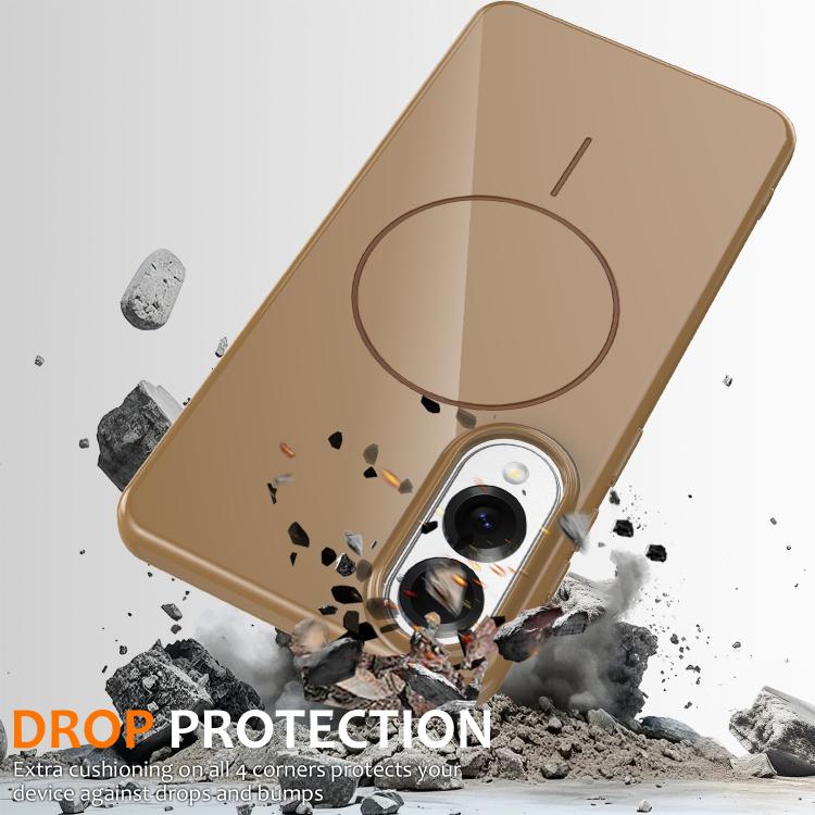 For Samsung Galaxy S25 Edge 5G Glossy TPU Shockproof MagSafe Phone Case with Lanyard