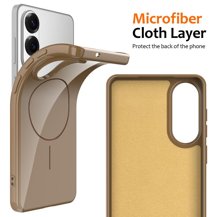 For Samsung Galaxy S25 Edge 5G Glossy TPU Shockproof MagSafe Phone Case with Lanyard
