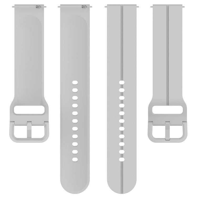 Kalebol 20mm Grooved Silicone Strap
