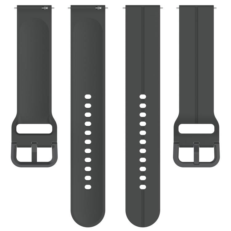 Kalebol 22mm Grooved Silicone Strap