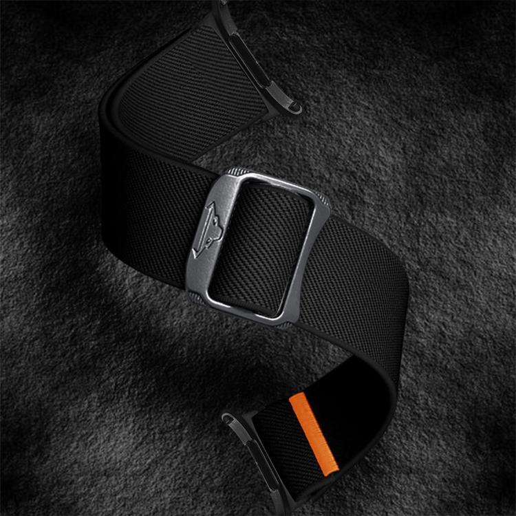 For Samsung Galaxy Watch Ultra 47mm / Ultra 2025 Kalebol Elastic Nylon Watch Band