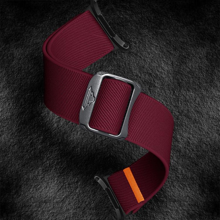 For Samsung Galaxy Watch Ultra 47mm / Ultra 2025 Kalebol Elastic Nylon Watch Band