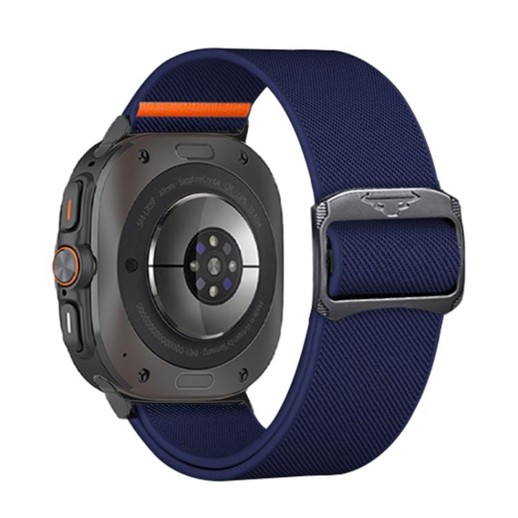 For Samsung Galaxy Watch Ultra 47mm / Ultra 2025 Kalebol Elastic Nylon Watch Band
