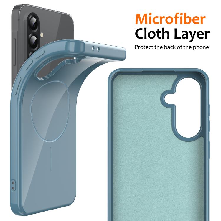 For Samsung Galaxy A36 5G Glossy TPU Shockproof MagSafe Phone Case with Lanyard