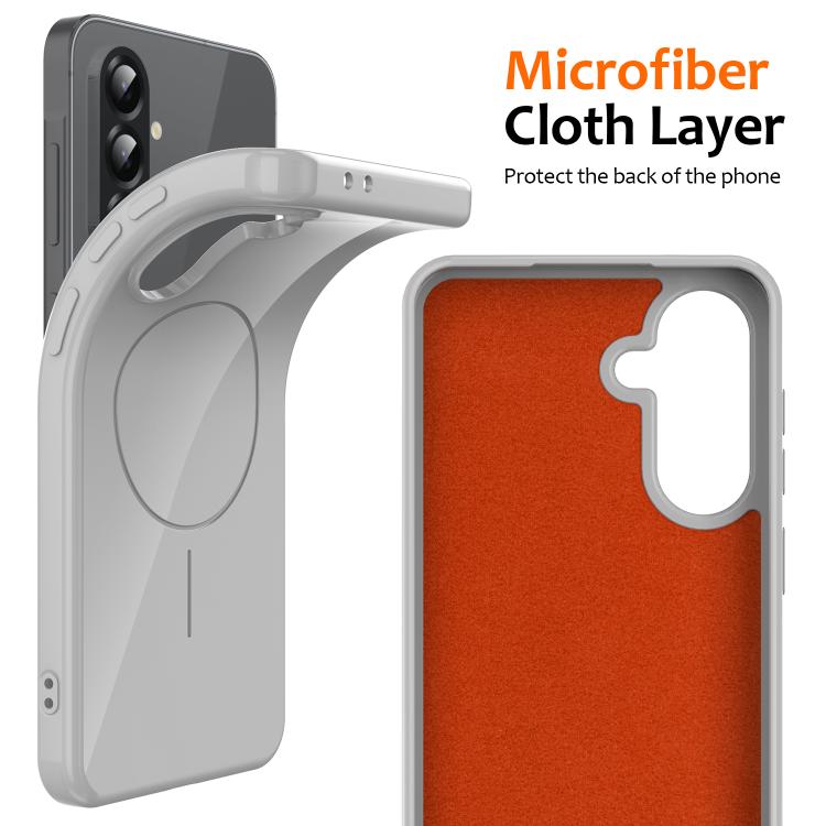 For Samsung Galaxy A17 / F17 / M17 Glossy TPU Shockproof MagSafe Phone Case with Lanyard