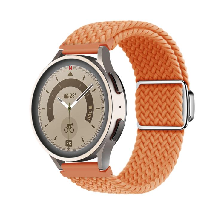 20mm Kalebol Nylon Braided Loop Magnetic Buckle Watch Band