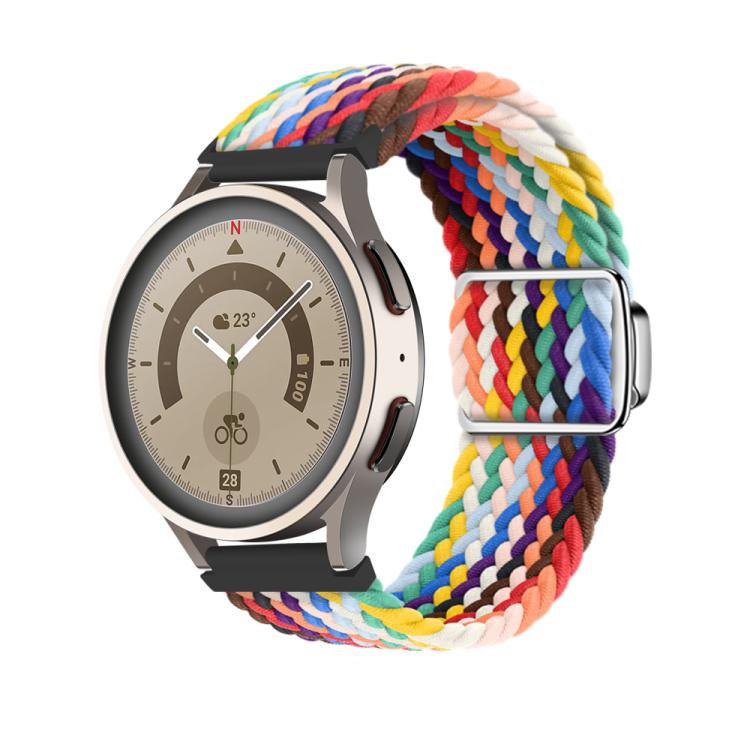 20mm Kalebol Nylon Braided Loop Magnetic Buckle Watch Band