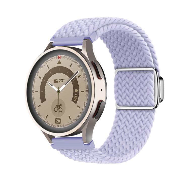 20mm Kalebol Nylon Braided Loop Magnetic Buckle Watch Band