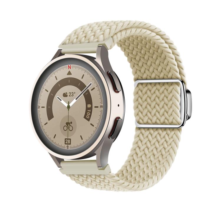 20mm Kalebol Nylon Braided Loop Magnetic Buckle Watch Band
