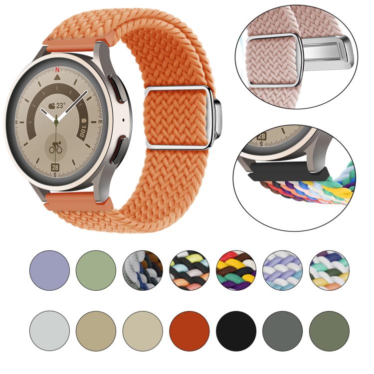 20mm Kalebol Nylon Braided Loop Magnetic Buckle Watch Band