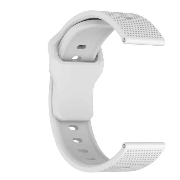 20mm Kalebol Dot Studded Buckle Silicone Watch Band