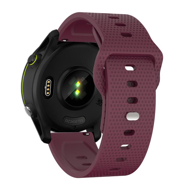 20mm Kalebol Dot Studded Buckle Silicone Watch Band