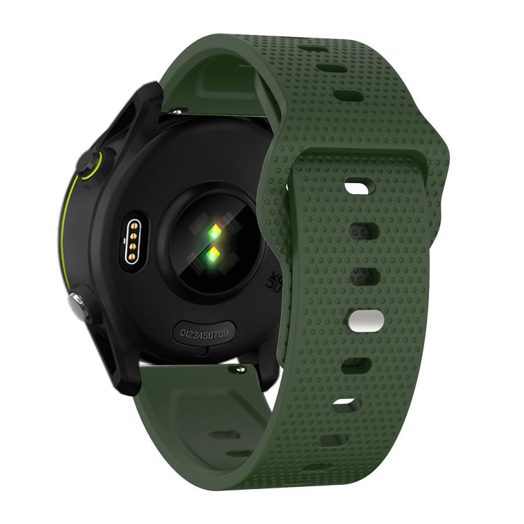 20mm Kalebol Dot Studded Buckle Silicone Watch Band