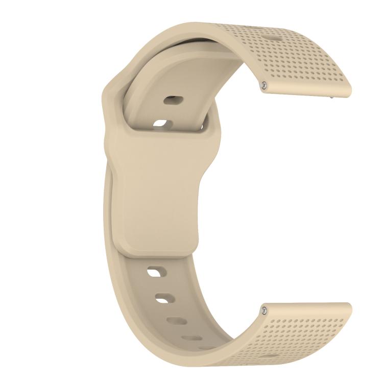 20mm Kalebol Dot Studded Buckle Silicone Watch Band