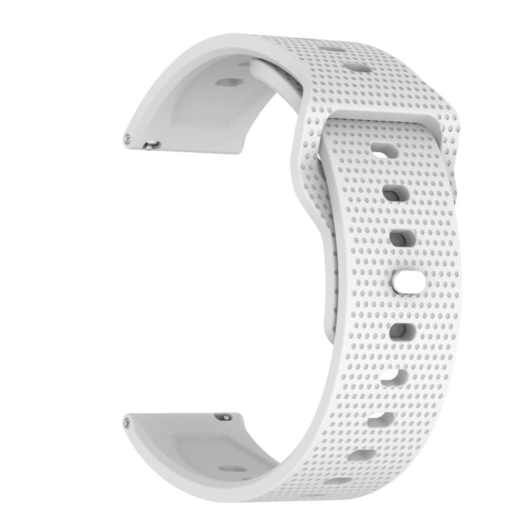 22mm Kalebol Dot Studded Buckle Silicone Watch Band