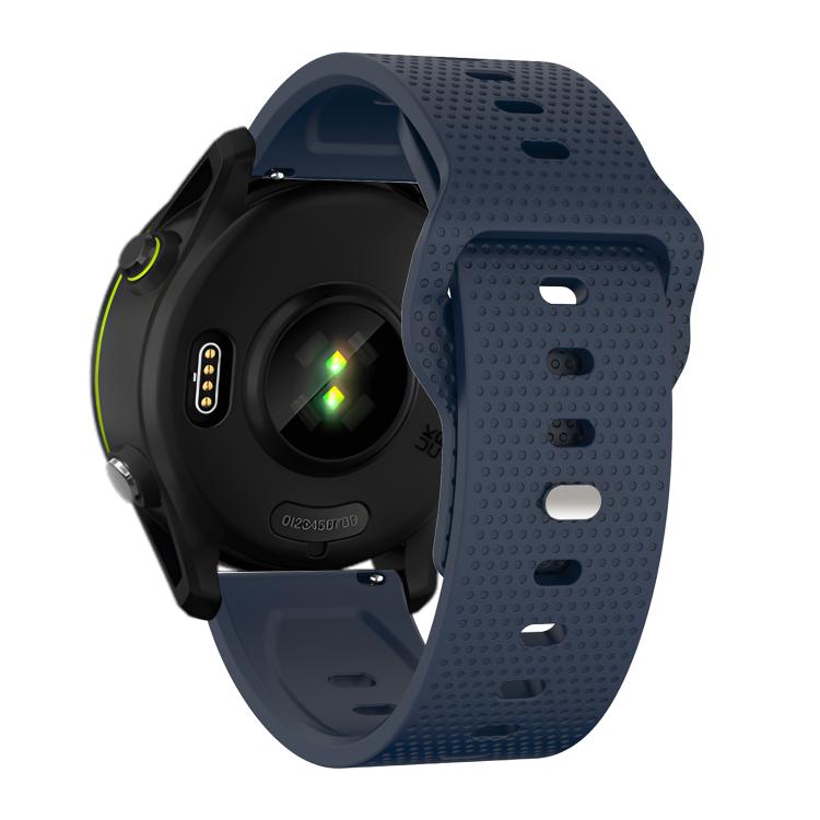 22mm Kalebol Dot Studded Buckle Silicone Watch Band