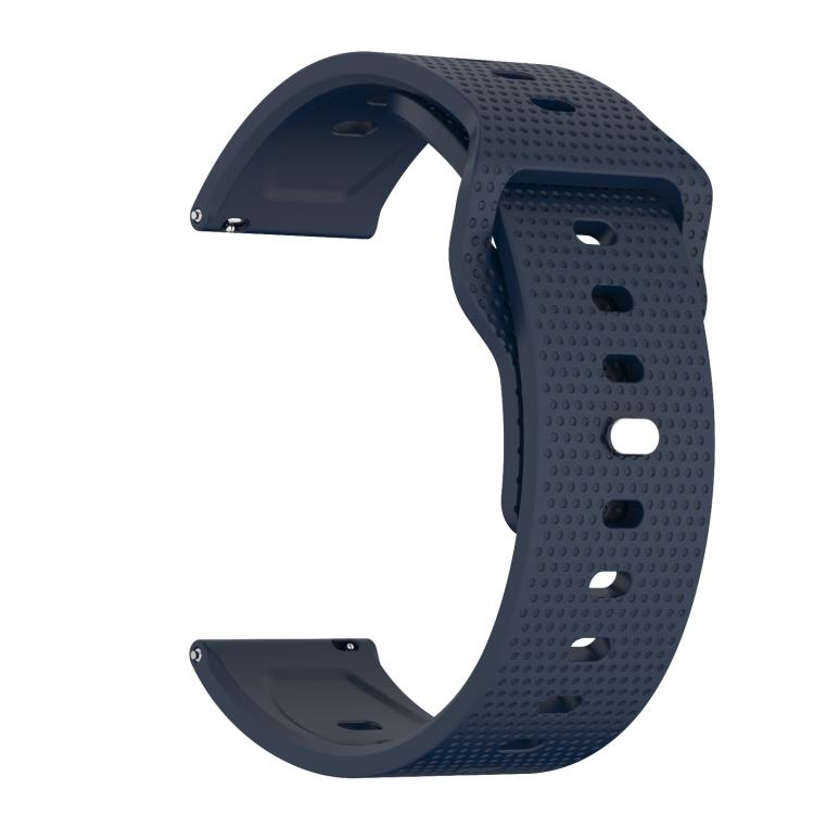 22mm Kalebol Dot Studded Buckle Silicone Watch Band