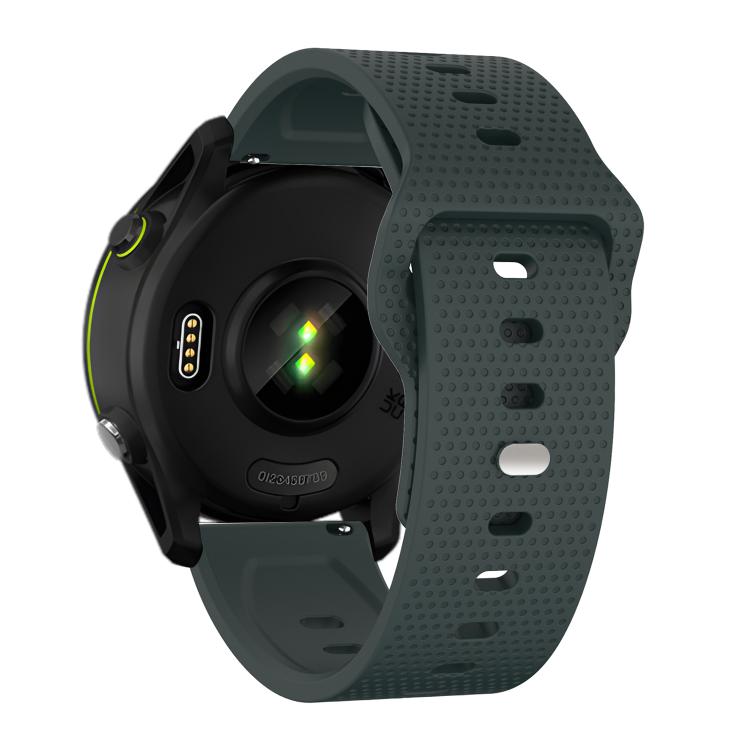 22mm Kalebol Dot Studded Buckle Silicone Watch Band