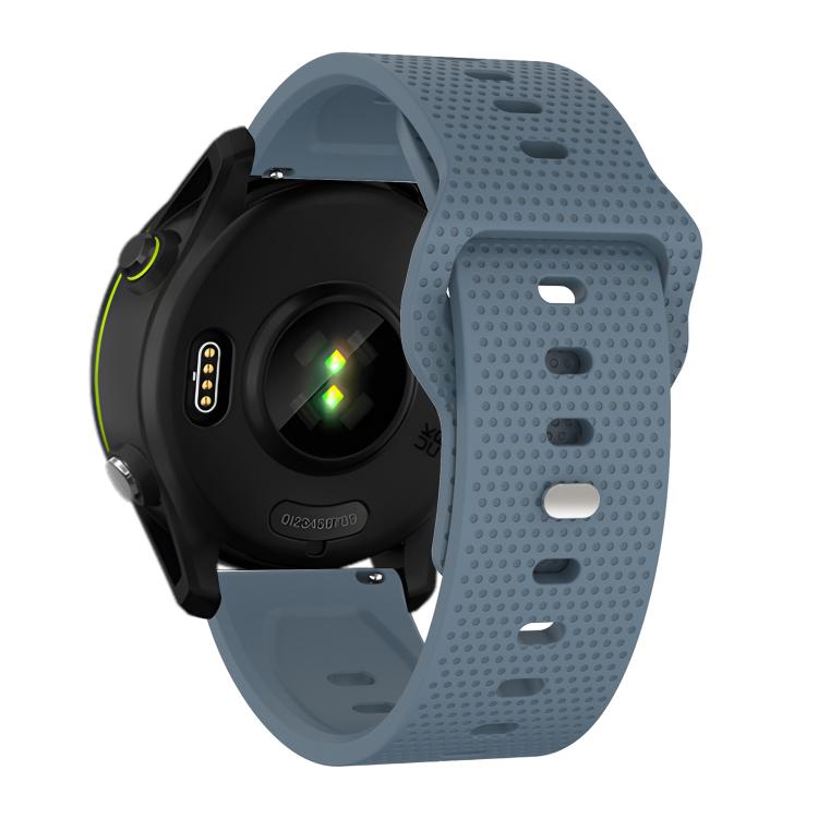 22mm Kalebol Dot Studded Buckle Silicone Watch Band