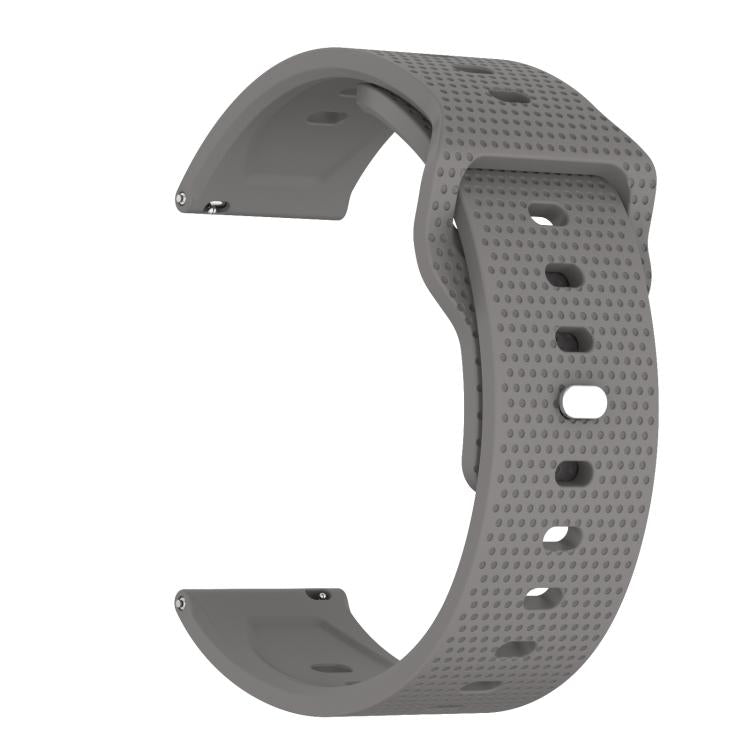 22mm Kalebol Dot Studded Buckle Silicone Watch Band