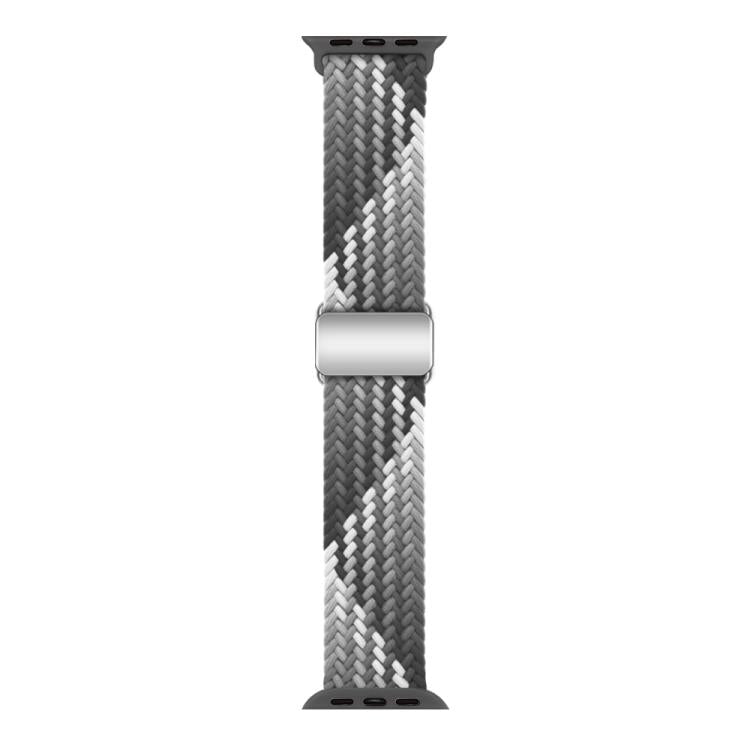 For Apple Watch 46mm / 49mm / 45mm / 44mm Kalebol Nylon Loop Magnetic Buckle Watch Band