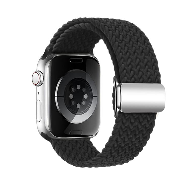 For Apple Watch 46mm / 49mm / 45mm / 44mm Kalebol Nylon Loop Magnetic Buckle Watch Band