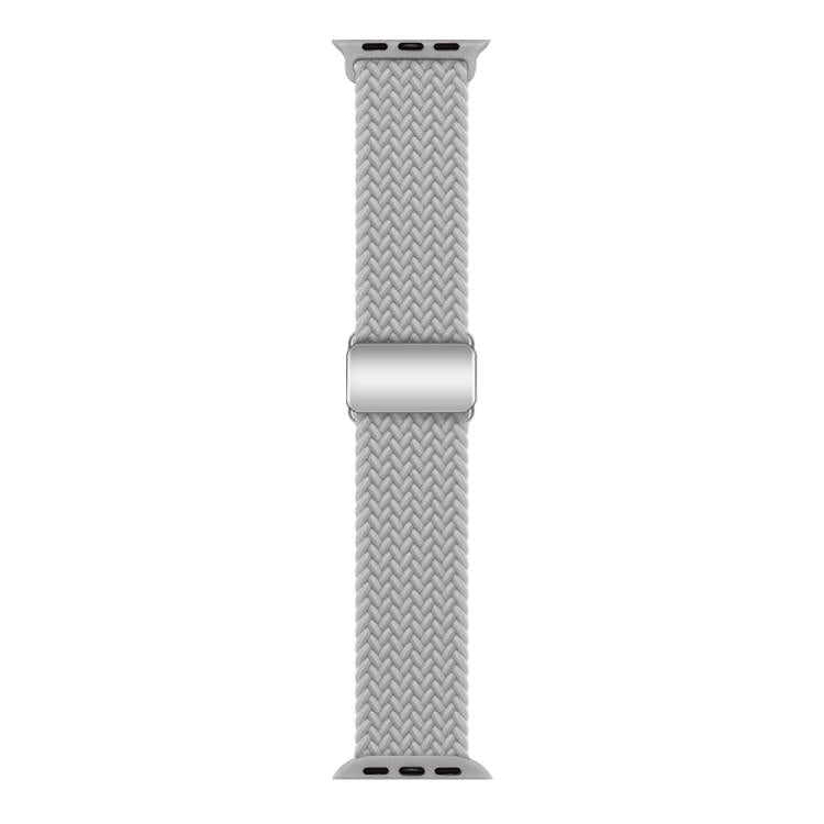 For Apple Watch 46mm / 49mm / 45mm / 44mm Kalebol Nylon Loop Magnetic Buckle Watch Band