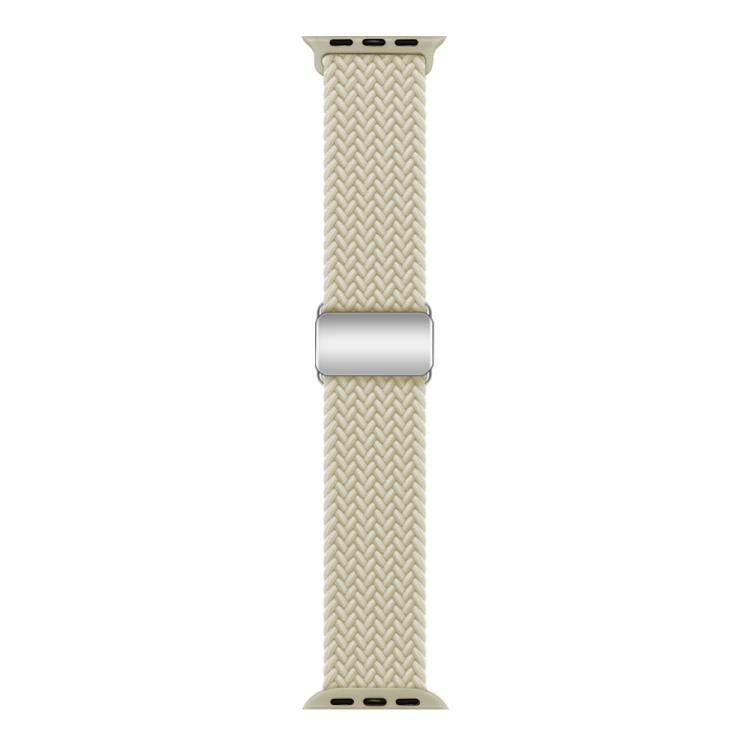 For Apple Watch 46mm / 49mm / 45mm / 44mm Kalebol Nylon Loop Magnetic Buckle Watch Band