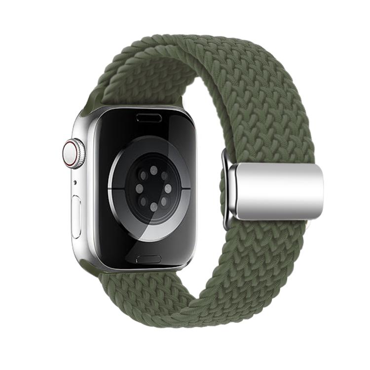For Apple Watch 42mm / 41mm / 40mm / 38mm Kalebol Nylon Loop Magnetic Buckle Watch Band