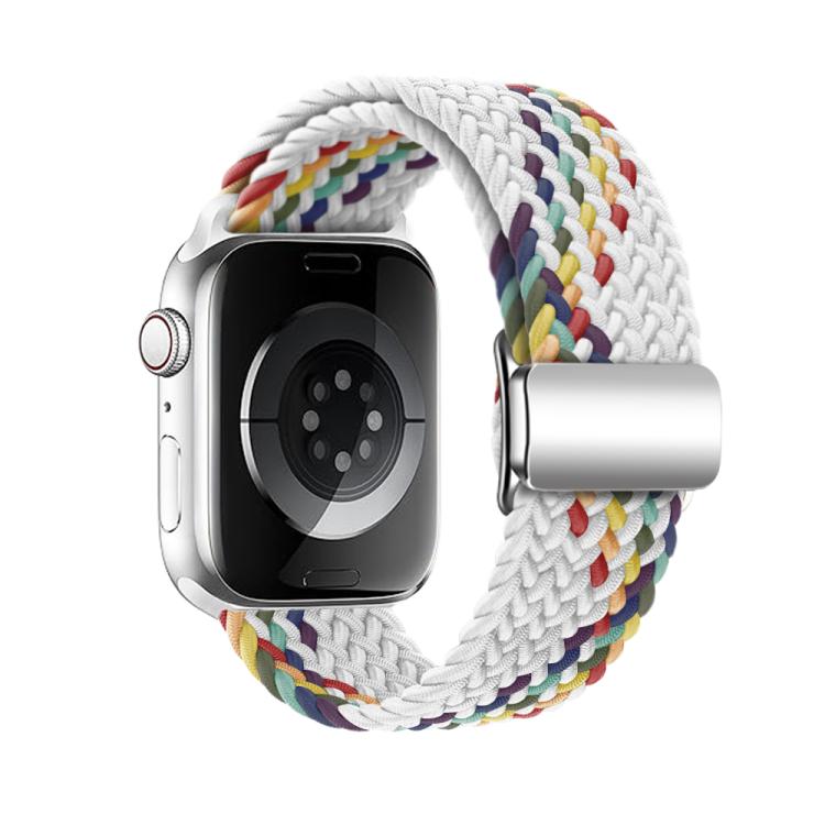 For Apple Watch 42mm / 41mm / 40mm / 38mm Kalebol Nylon Loop Magnetic Buckle Watch Band
