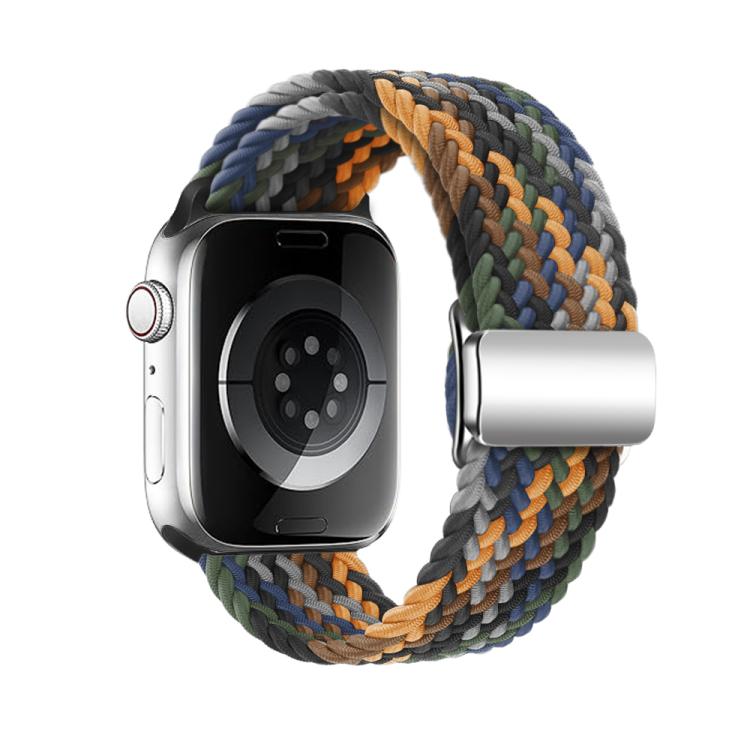 For Apple Watch 42mm / 41mm / 40mm / 38mm Kalebol Nylon Loop Magnetic Buckle Watch Band
