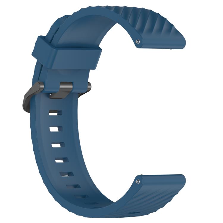 20mm Kalebol Steel Buckle Spruce Silicone Watch Band