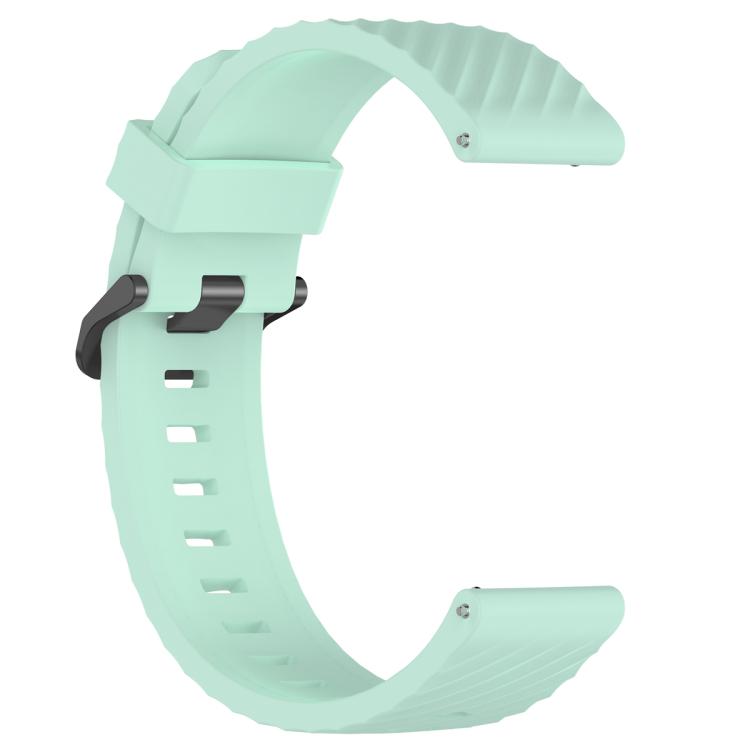 20mm Kalebol Steel Buckle Spruce Silicone Watch Band
