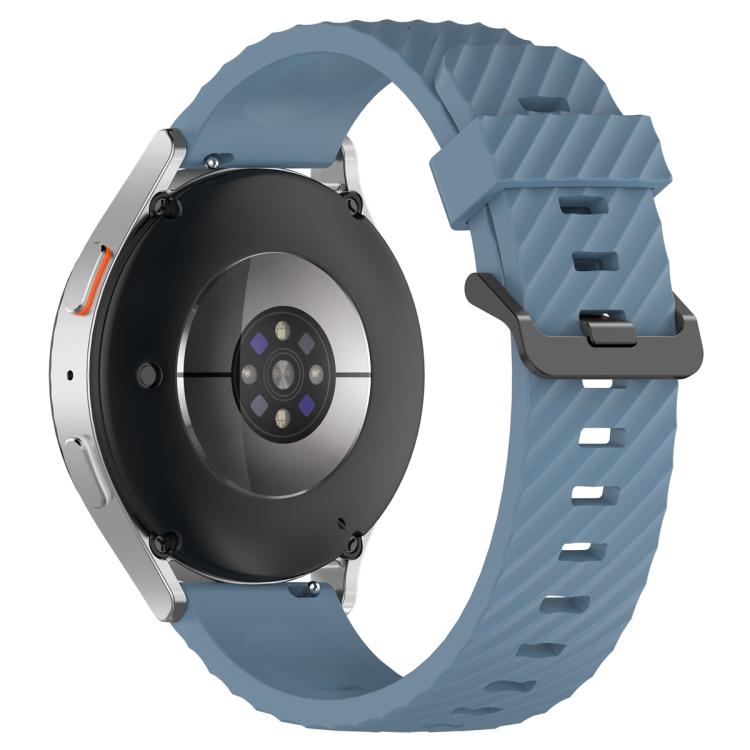20mm Kalebol Steel Buckle Spruce Silicone Watch Band