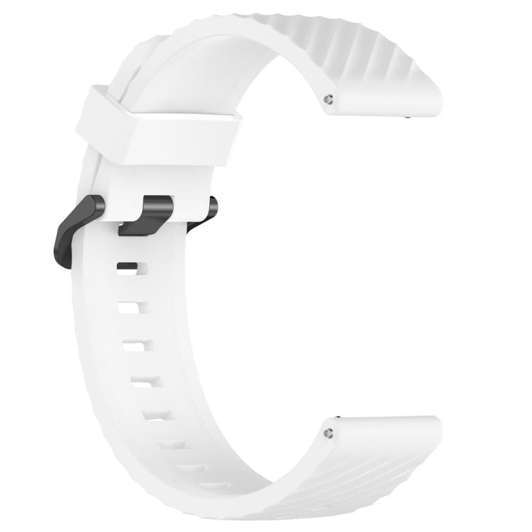 22mm Kalebol Steel Buckle Spruce Silicone Watch Band
