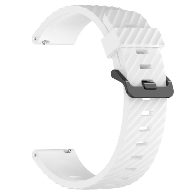 22mm Kalebol Steel Buckle Spruce Silicone Watch Band