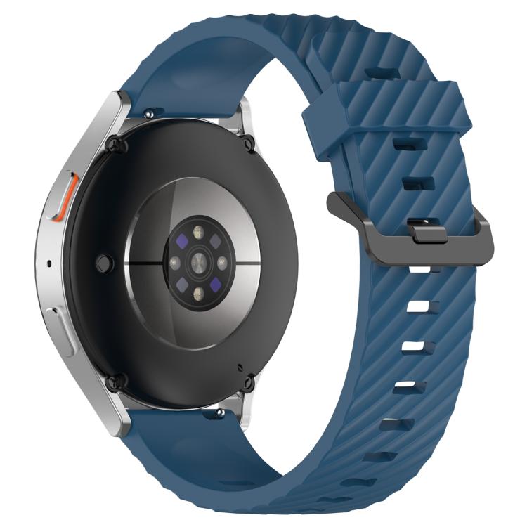 22mm Kalebol Steel Buckle Spruce Silicone Watch Band