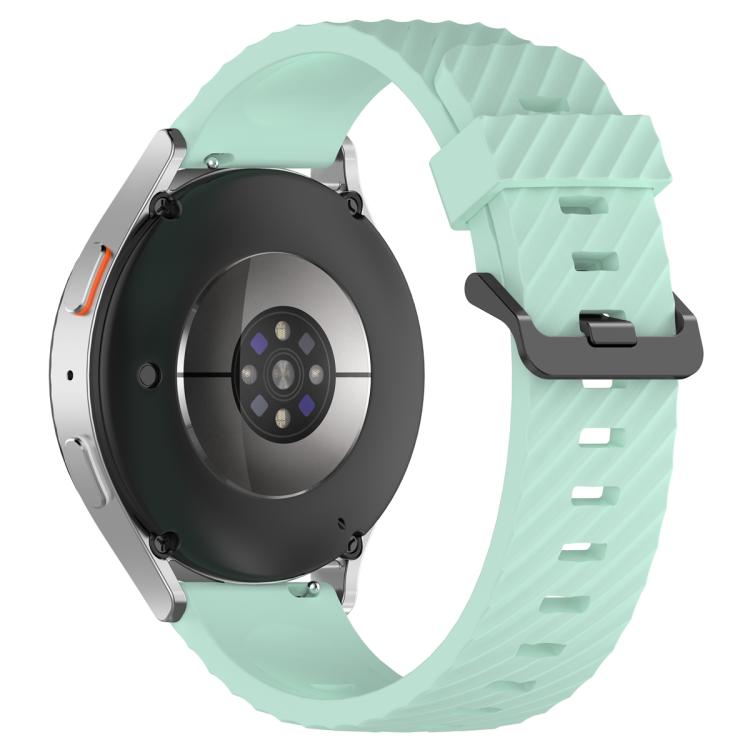 22mm Kalebol Steel Buckle Spruce Silicone Watch Band
