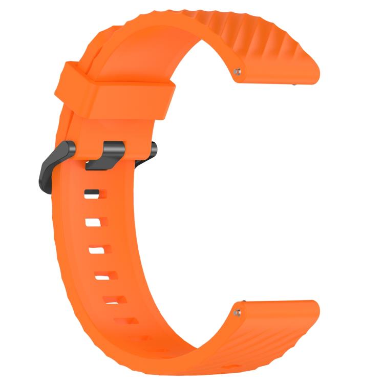22mm Kalebol Steel Buckle Spruce Silicone Watch Band