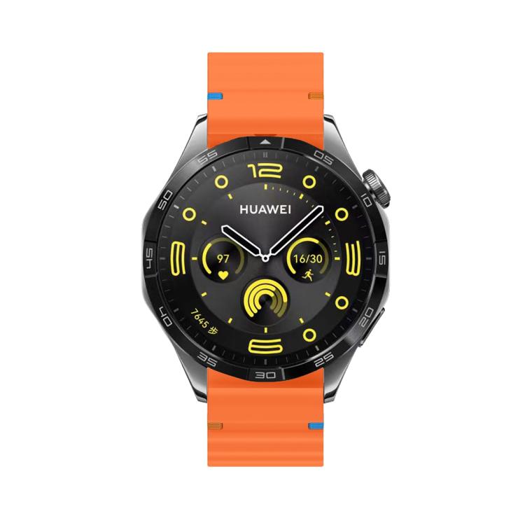 22mm Kalebol Wave Stitch Silicone Watch Band