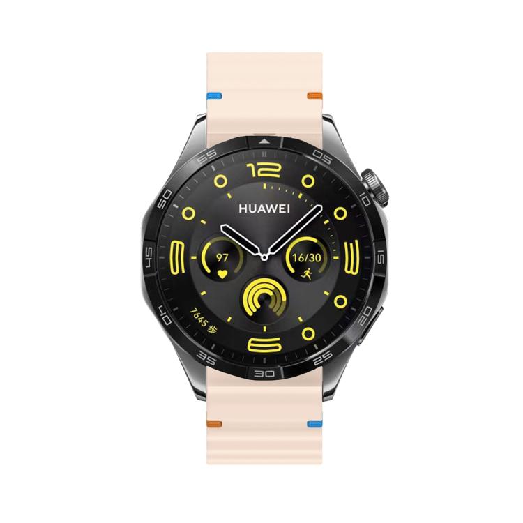 22mm Kalebol Wave Stitch Silicone Watch Band