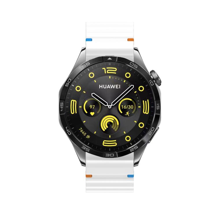 22mm Kalebol Wave Stitch Silicone Watch Band