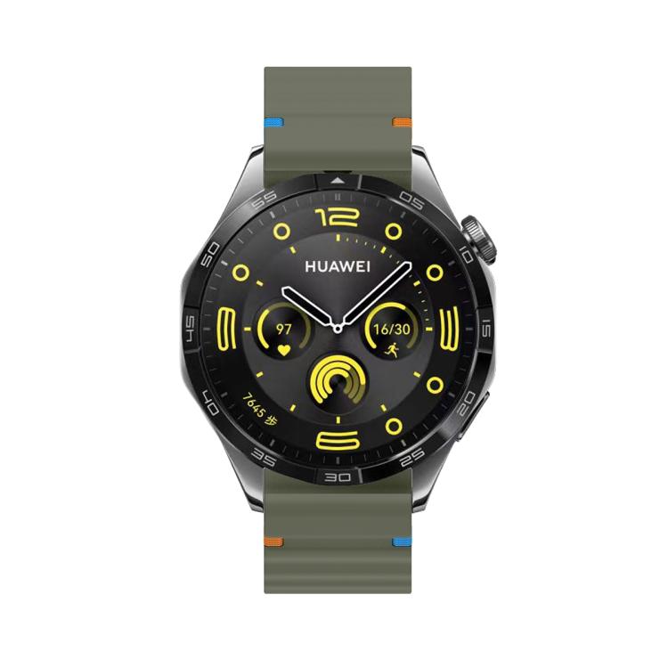 22mm Kalebol Wave Stitch Silicone Watch Band