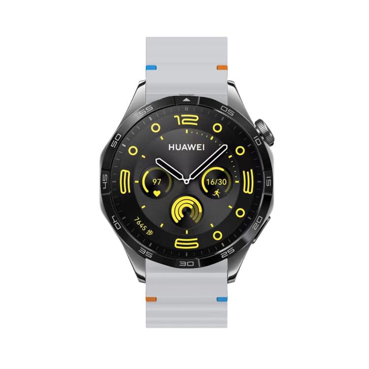 22mm Kalebol Wave Stitch Silicone Watch Band