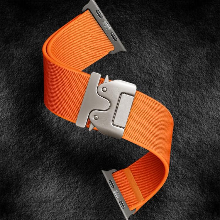 For Apple Watch 42mm / 41mm / 40mm / 38mm Kalebol Parachute Buckle Elastic Nylon Watch Band