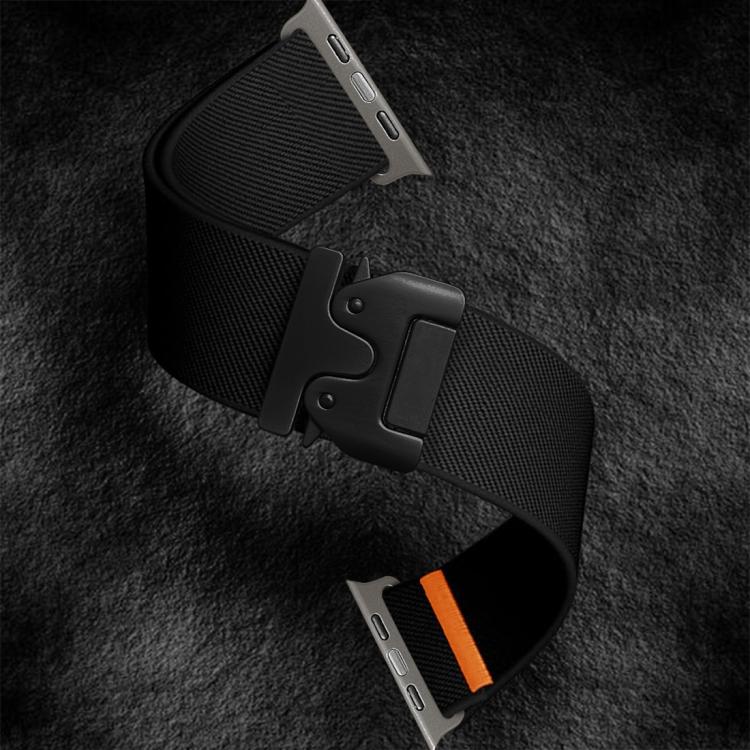 For Apple Watch 42mm / 41mm / 40mm / 38mm Kalebol Parachute Buckle Elastic Nylon Watch Band