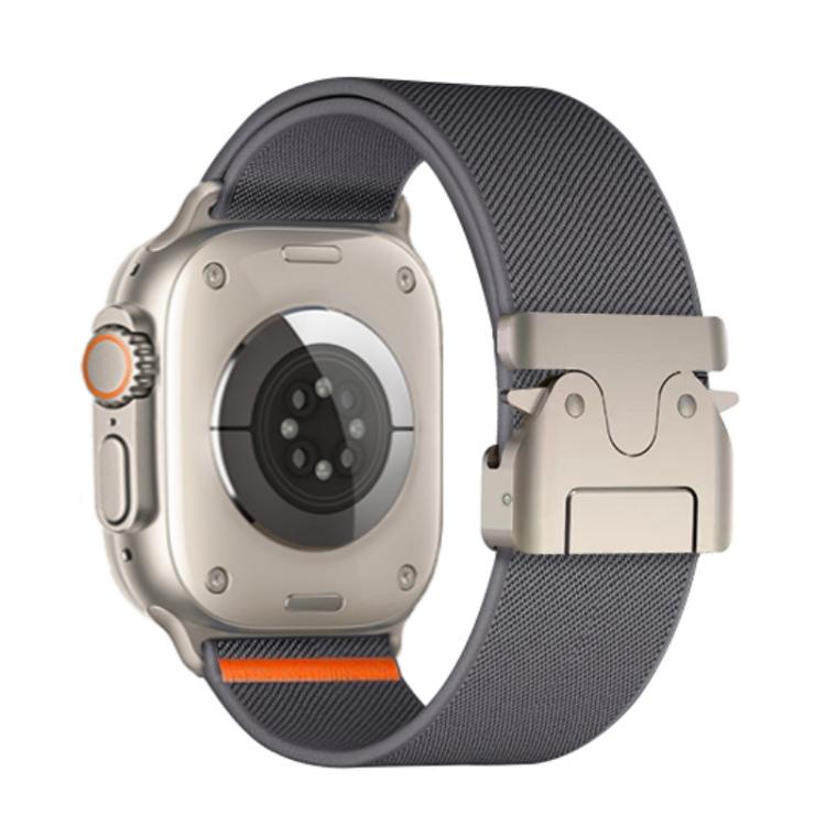 For Apple Watch 42mm / 41mm / 40mm / 38mm Kalebol Parachute Buckle Elastic Nylon Watch Band
