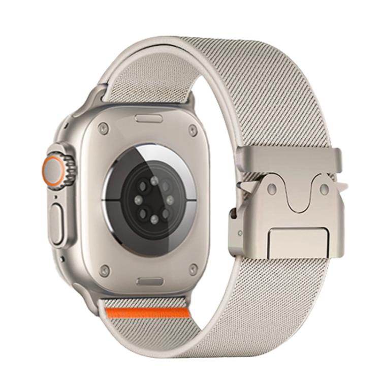 For Apple Watch 42mm / 41mm / 40mm / 38mm Kalebol Parachute Buckle Elastic Nylon Watch Band